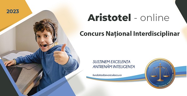 Aristotel 2023 - Concurs Național Interdisciplinar online