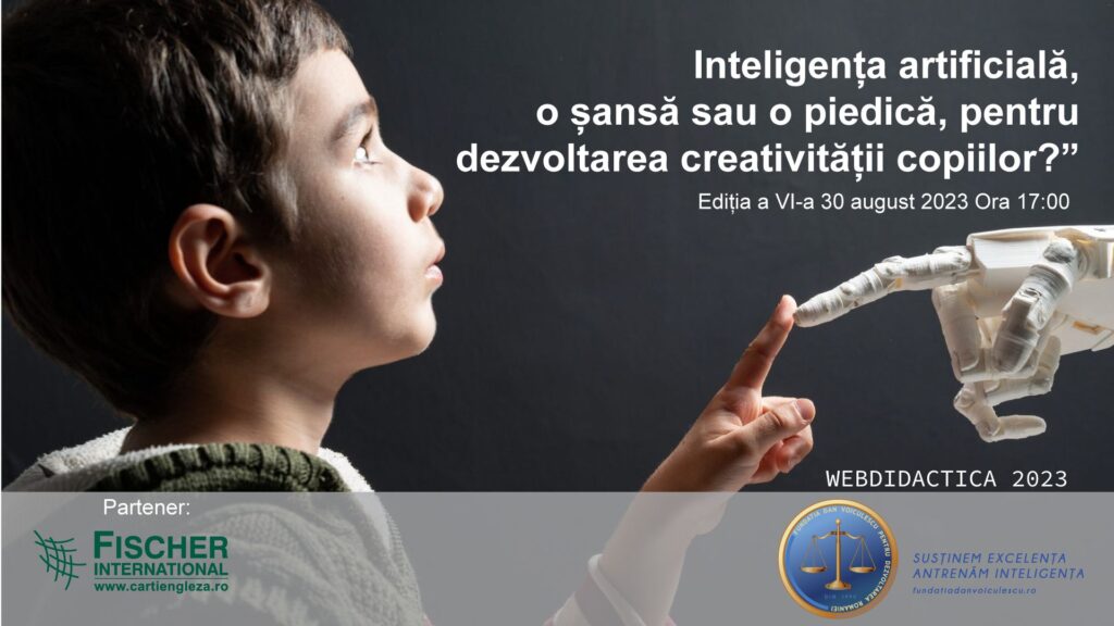 conferință WEBDIDACTICA inteligența artificială